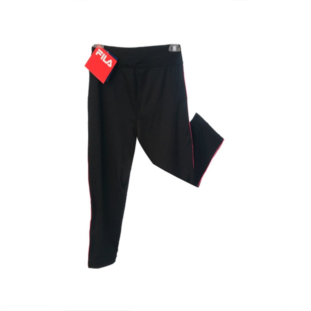 Fila Side Piped Tight Capri Athletic Wear Sm NWT - Picture 2 of 4